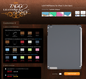 Zagg Leather Skin